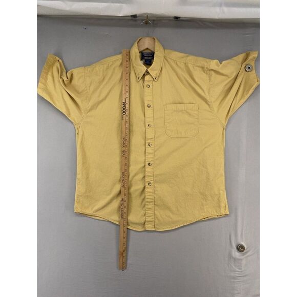 Specialty Collection Button Shirt Mens LARGE Short Sleeve Casual Dress Summer - Picture 9 of 12
